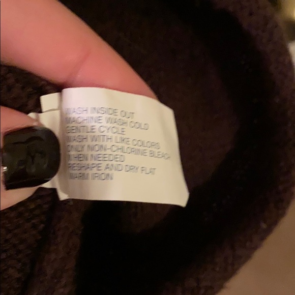 Gap Hooded V-Neck Pullover Sweater sz L - Picture 4 of 7